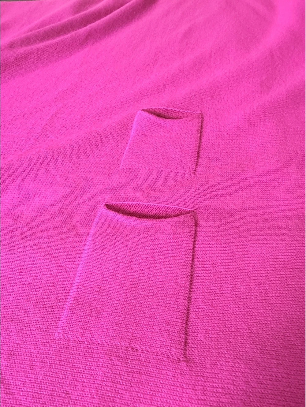 Mersea Women's Oversized Hot Pink Knit Sweater Size OS